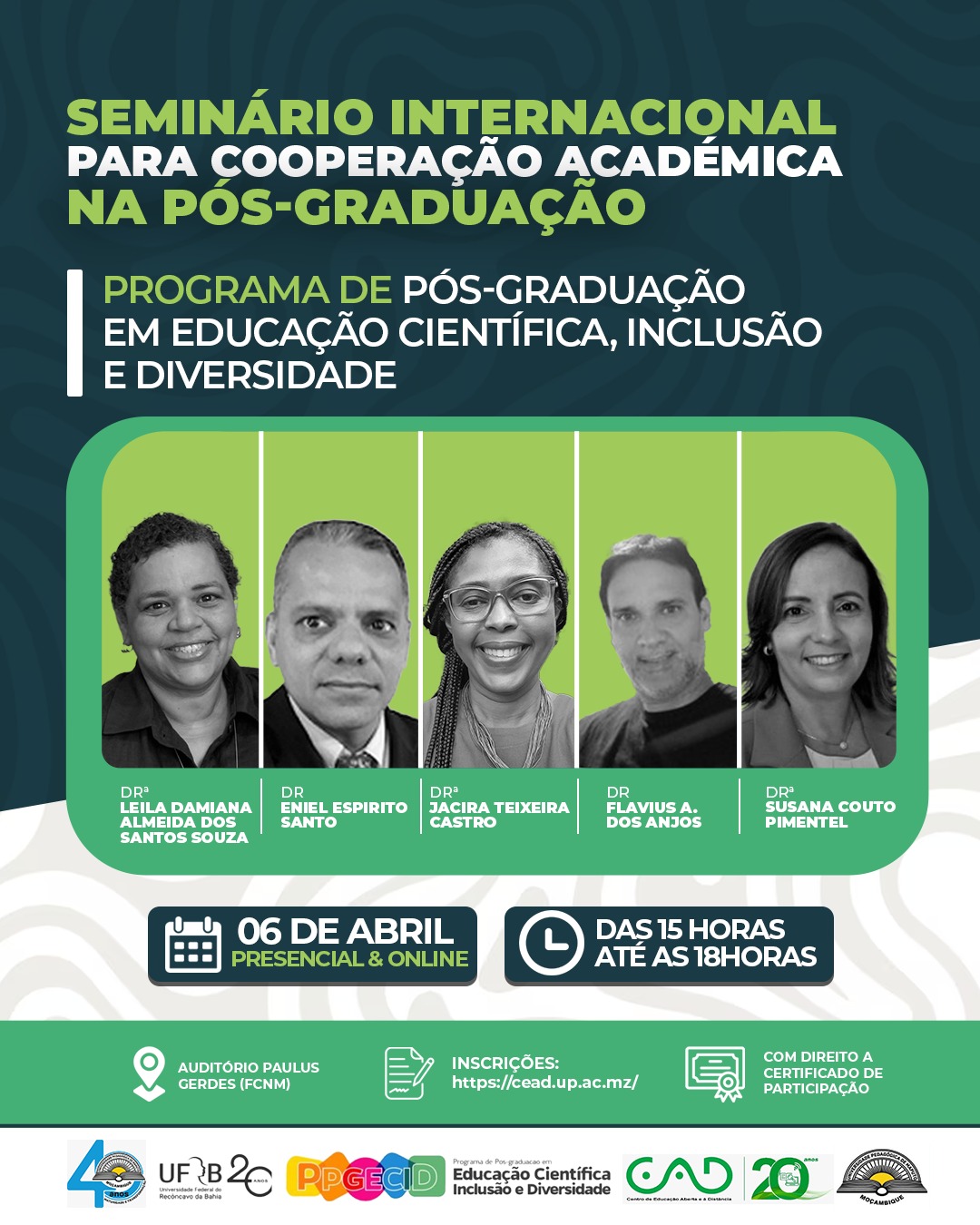Seminário Internacional  Para Cooperação Académica Na Pós-graduação