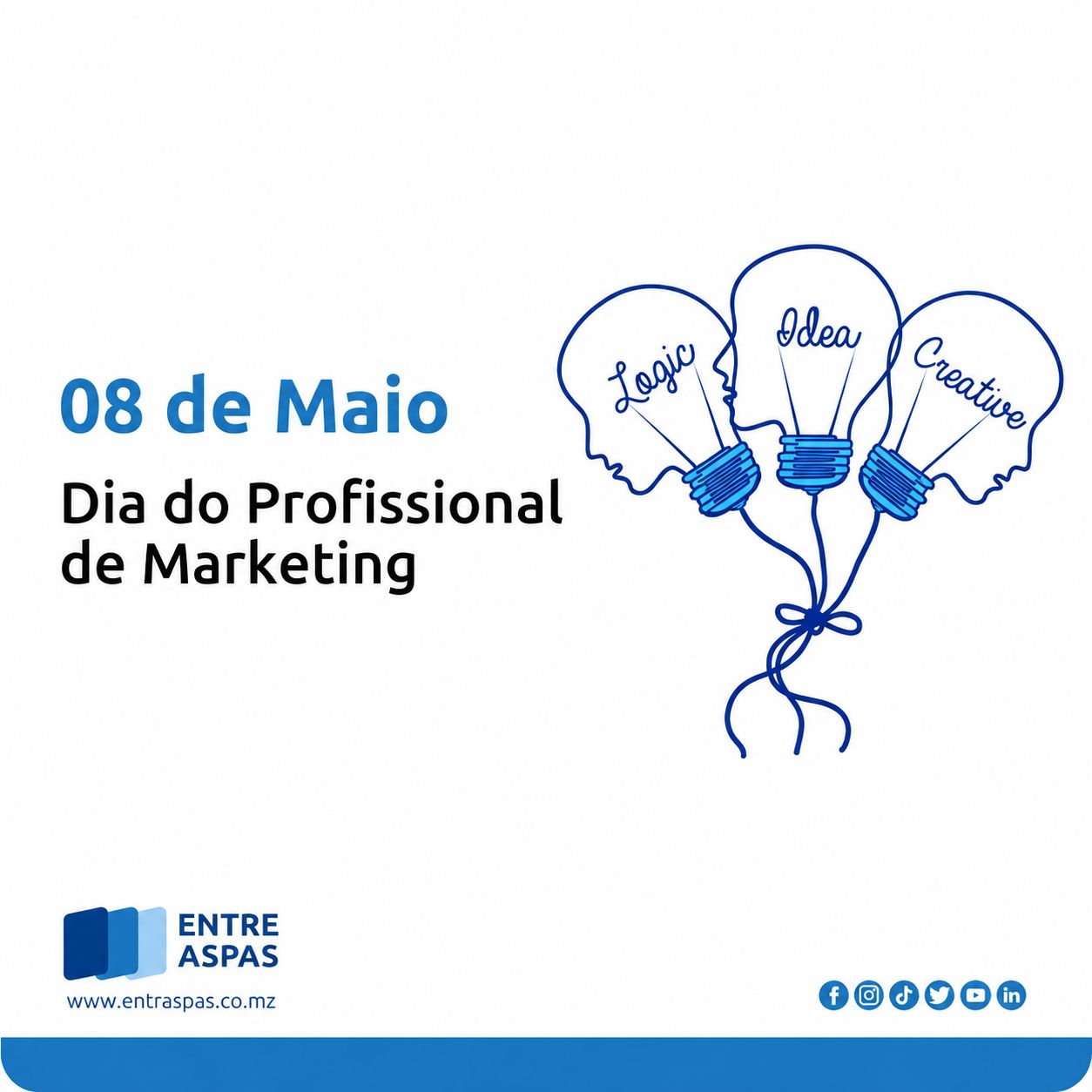 Hoje, 8 de Maio, celebra-se o Dia do Profissional de Marketing,