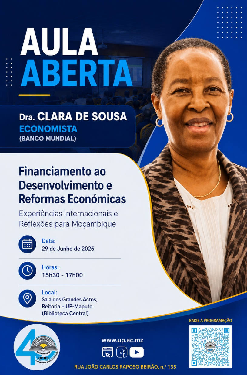 Aula Aberta: Financiamento ao Desenvolvimento e Reformas Económicas
